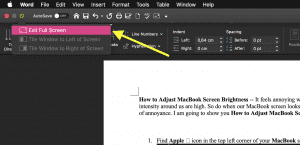 How to Use Split View in MacOs Screen