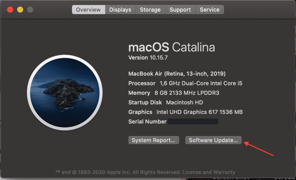 mac update os