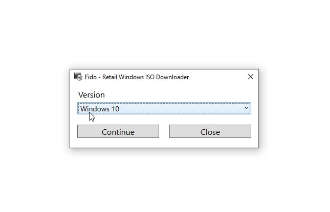 How to Download Official Microsoft Windows 10 ISO Files using Fido 2