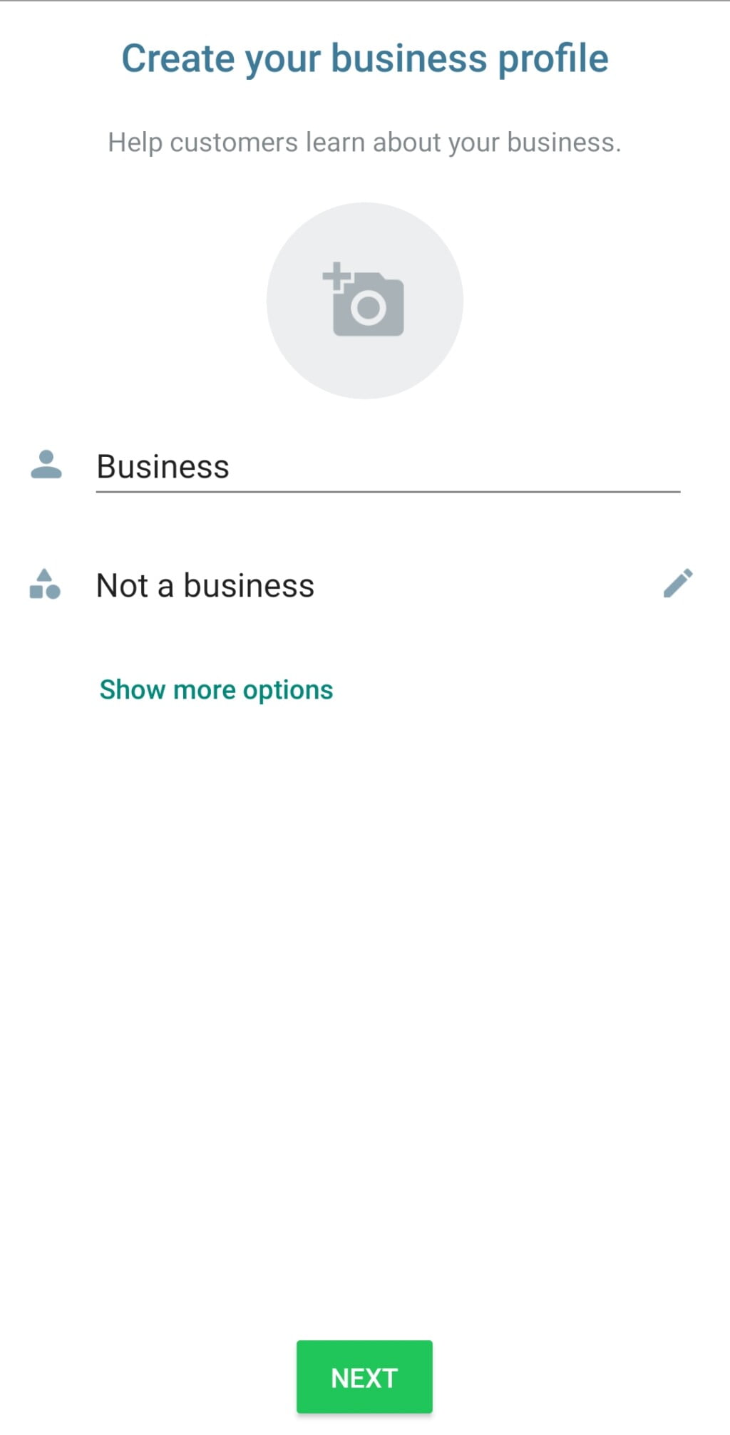 add whatsapp to google business profile