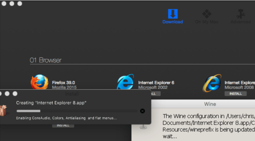 how to run mac on windows 2015