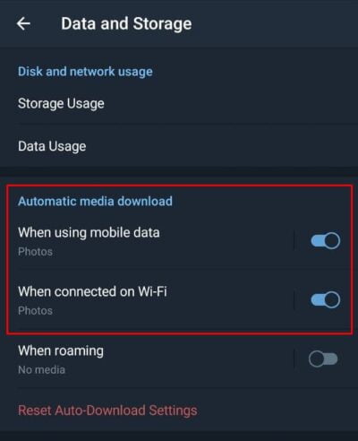 How to Stop Telegram from Auto Download Images on Your Phone