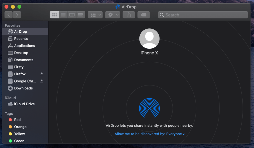 How to Disconnect AirDrop Between an iPhone and Mac