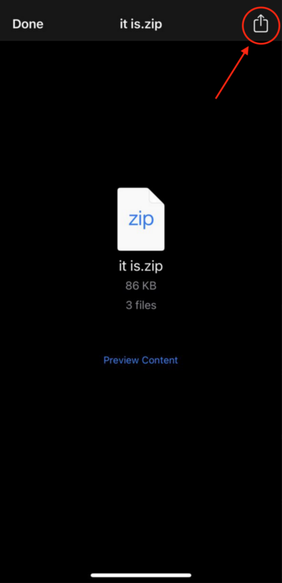 How to Zip and Unzip Files on iPhone