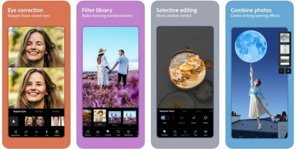 Photoshop Express 1 10 Best Photo Filter Apps for iPhone