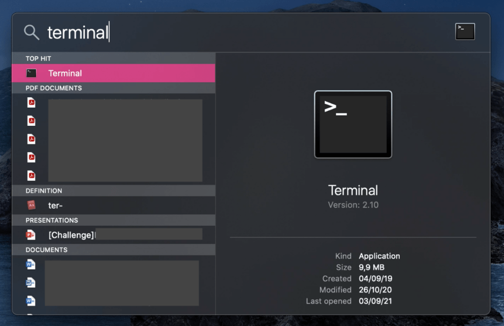 How to Launch the Terminal Menu on your Mac or MacBook