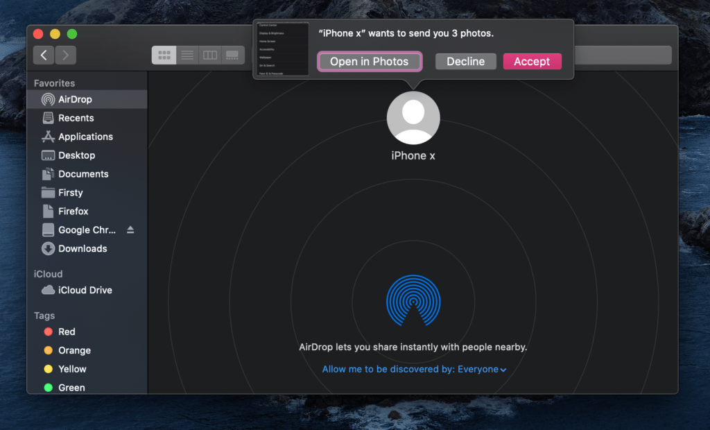 How to Transfer Photos from iPhone to Mac Using AirDrop