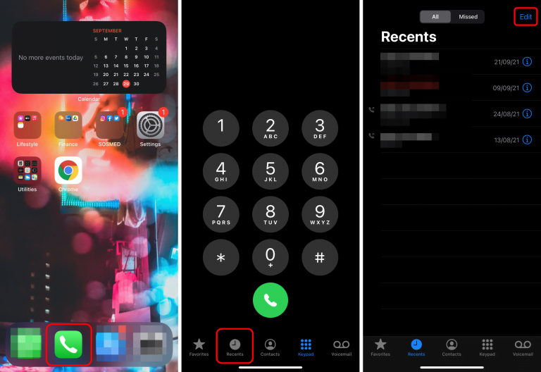 How to Delete Call History on iPhone