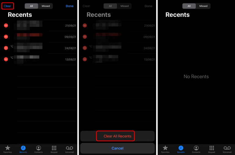 How to Delete Call History on iPhone