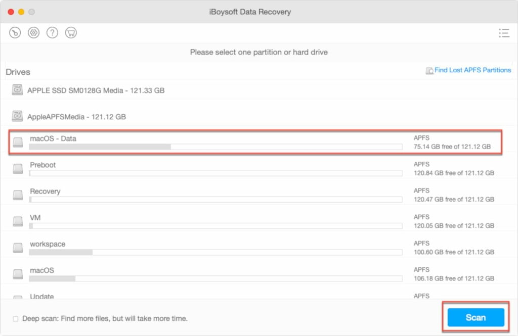 iBoysoft Data Recovery 1