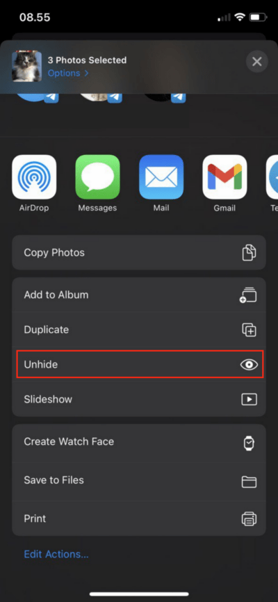 How to Hide and Unhide Photos on iPhone, iPad, or iPod Touch