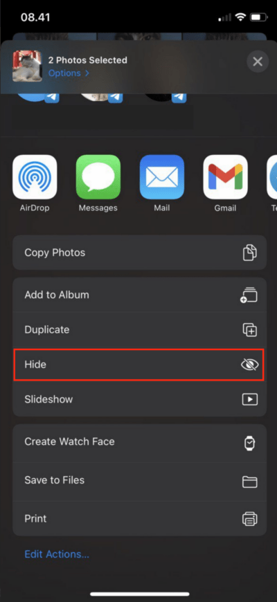 How to Hide and Unhide Photos on iPhone, iPad, or iPod Touch