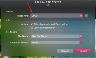 How to Change HEIC File to JPEG with Photos