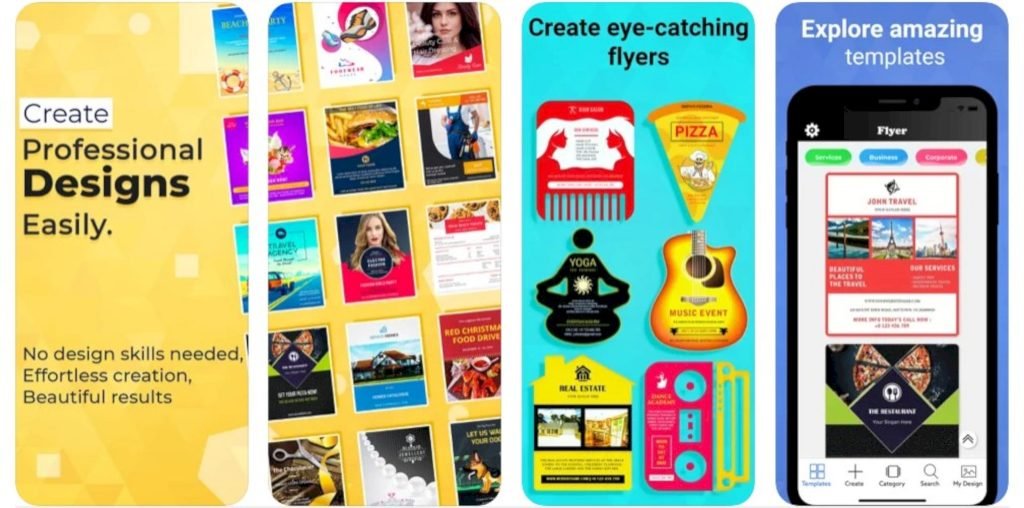best app for making flyers on iphone