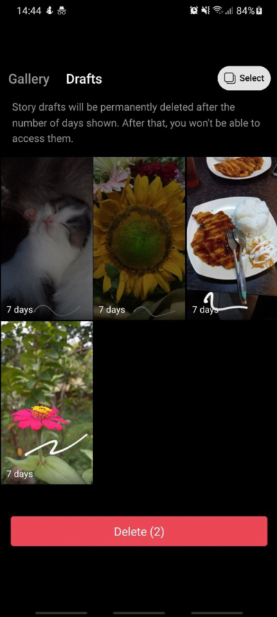 How to Delete Story Draft on Instagram
