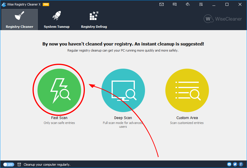 How to Clean Registry using Wise Registry Cleaner