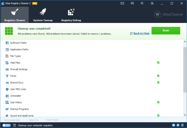 How to Clean Registry using Wise Registry Cleaner