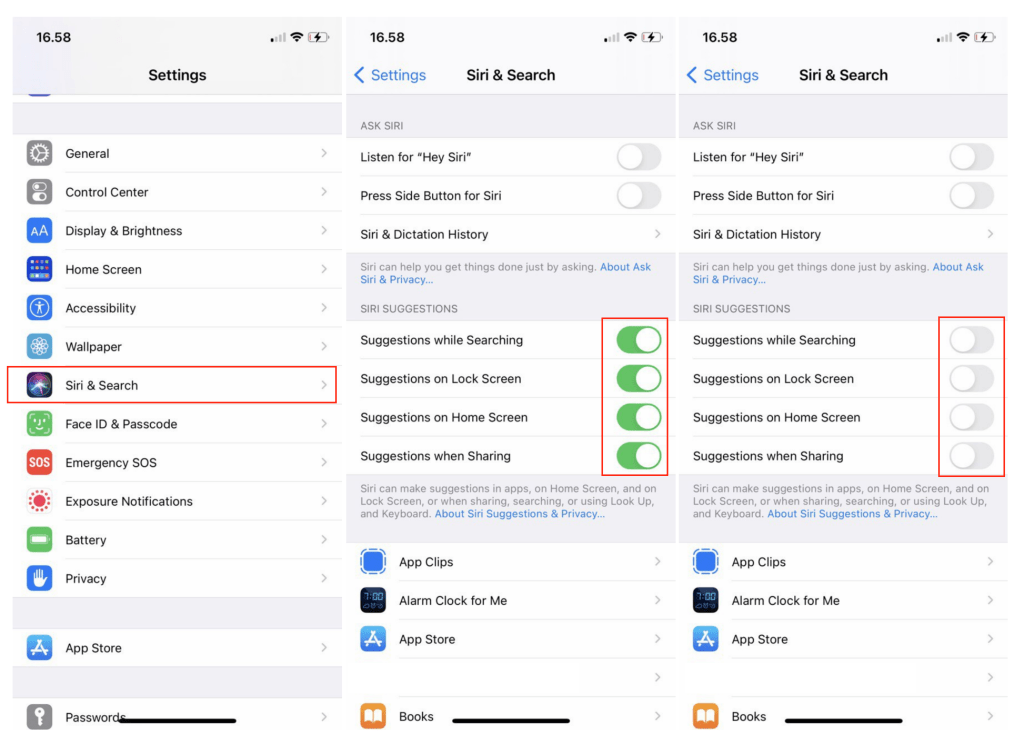 How to Disable Siri Suggestion on iPhone 1