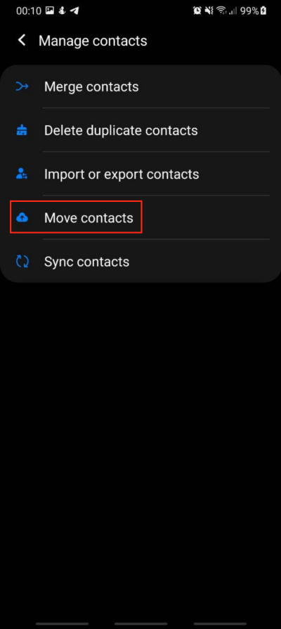 How to Move Local Contacts to Google Contact on Android Smartphone