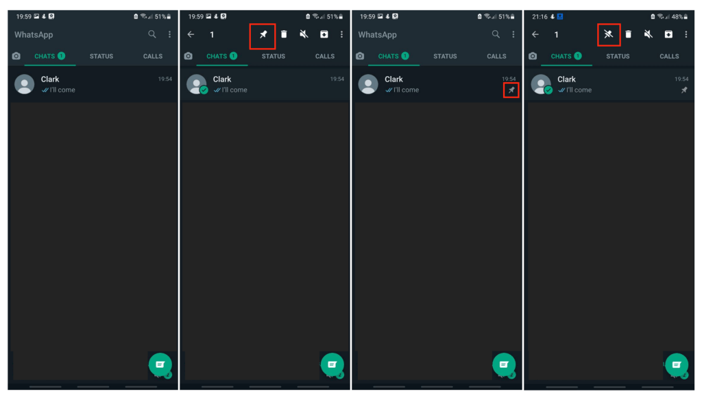 How to Pin or Unpin WhatsApp Message on Android and iPhone Phone 1