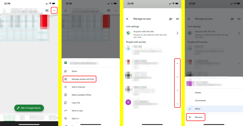 How to Stop Sharing File or Folder on Google Drive from iOS, Android, and Computer