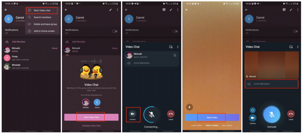 How to Make a Telegram Group Voice and Video Call on Android and iPhone