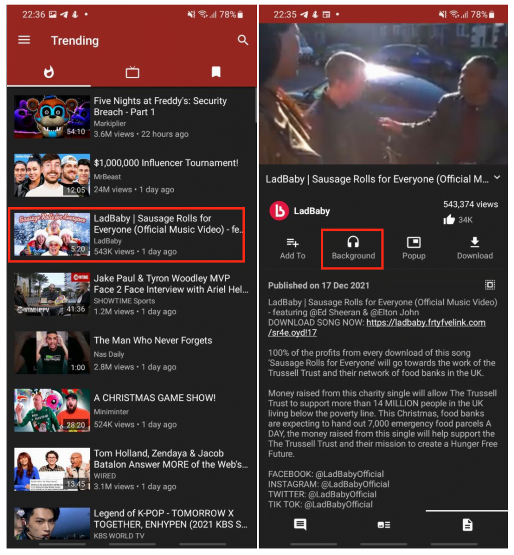 How to Play Youtube Video in the Background on Android Using NewPipe