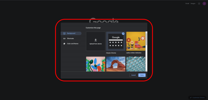 How to Set a Custom Chrome Background on Windows 10