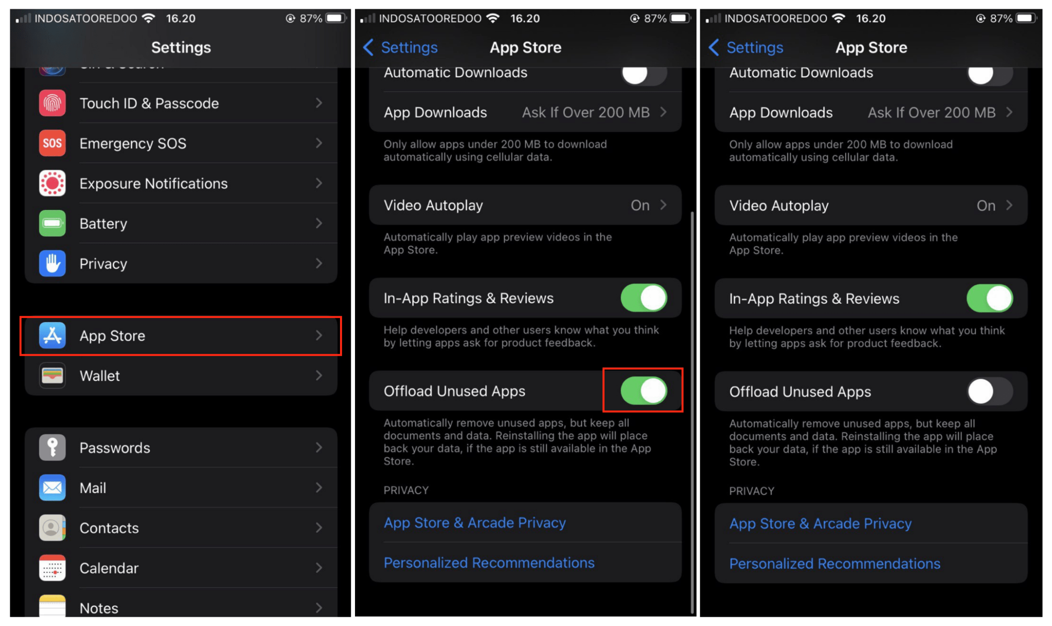 How To Disable Offload Apps On Iphone