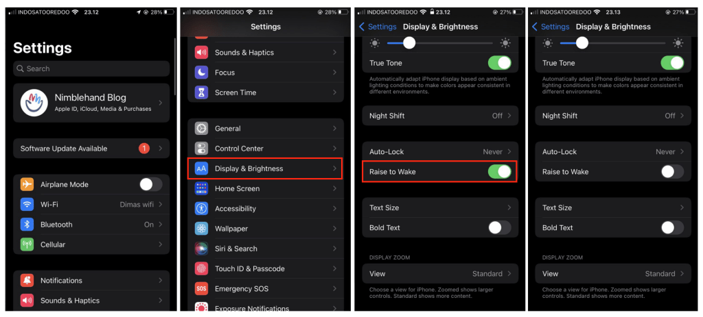 How to Prevent Your iPhone to Wake When You Raise It