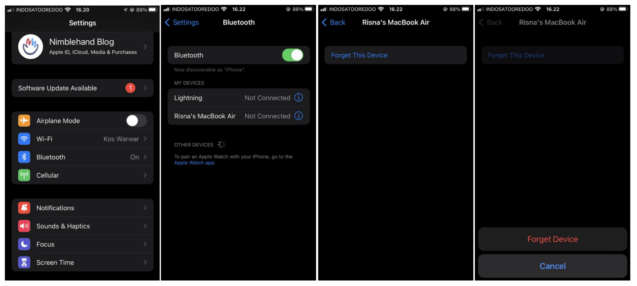 How to Unpair a Bluetooth Device on iPhone or iPad