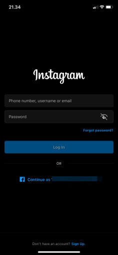 How to Log Into Instagram With Facebook Account on iPhone and Android Phone