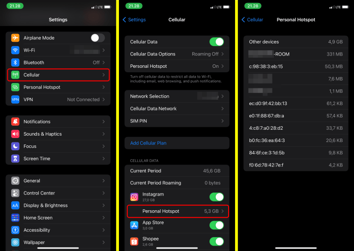 How to Catch Your iPhone's Hotspot Data Stealer