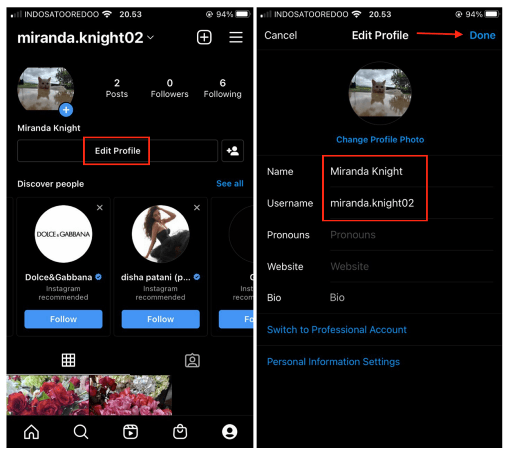 How to Change Your Name and Username on Instagram 1