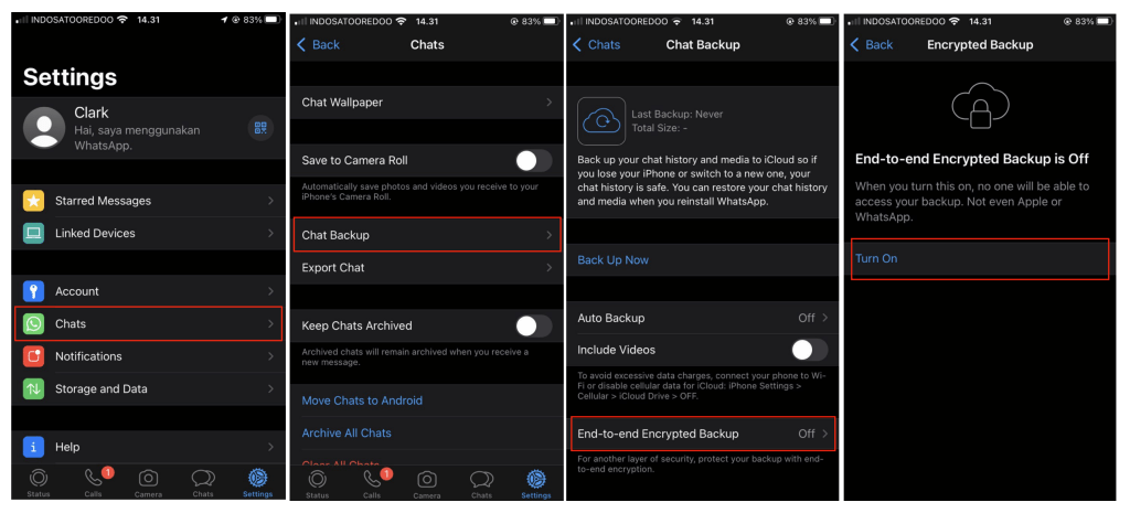 How to Enable End to End Encrypted Chat Backups in WhatsApp on Android and iOS