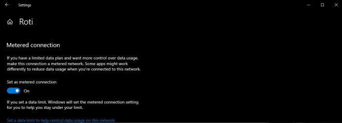 How to Control and Limit Internet Usage Using Metered Connection on Windows 10