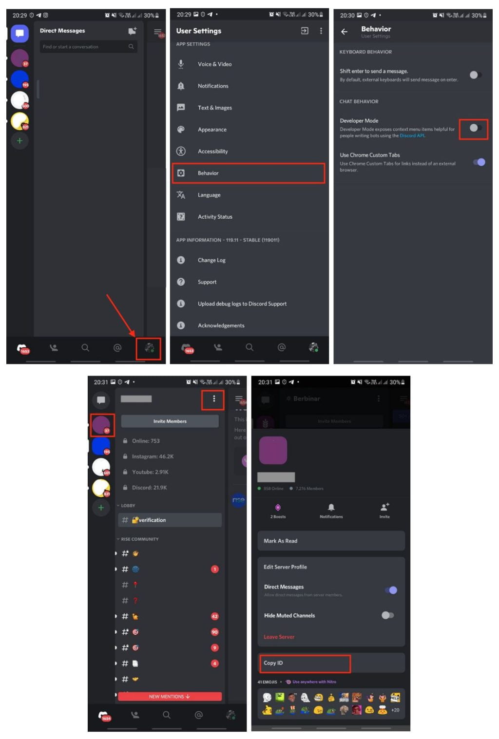 How to Find a Discord User ID on Android