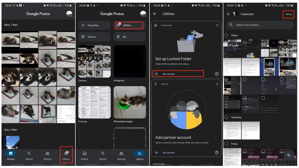 How to Make a Locked Folder in Google Photos on Web Browser and Android