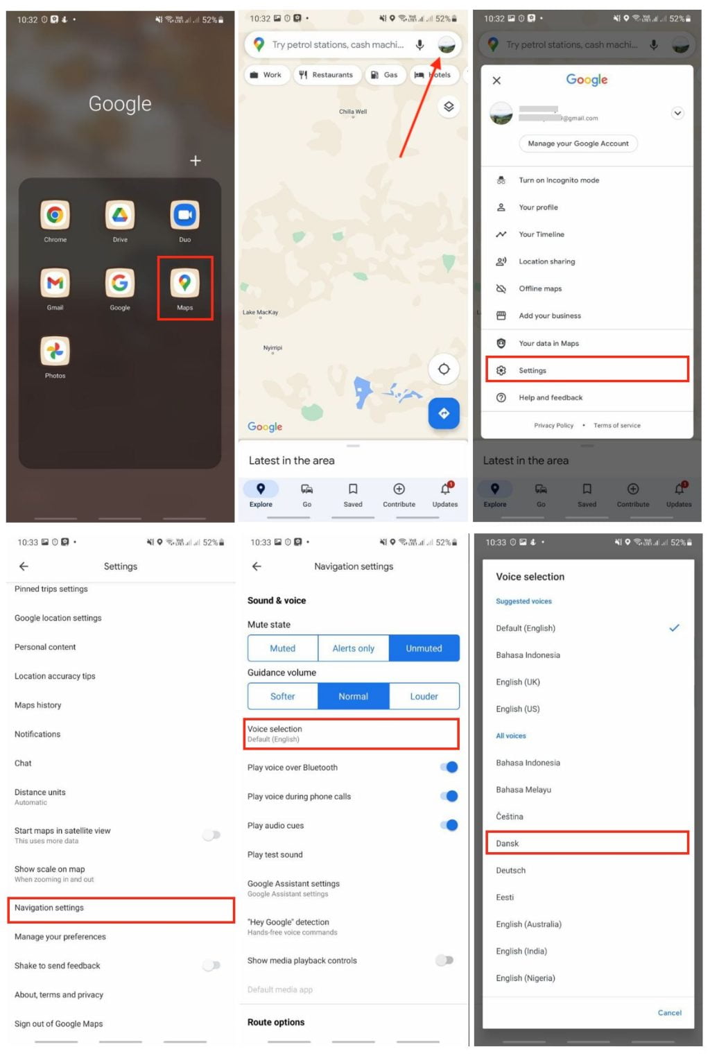How To Change Google Maps Voice On Android And IOS 1 1024x1523 