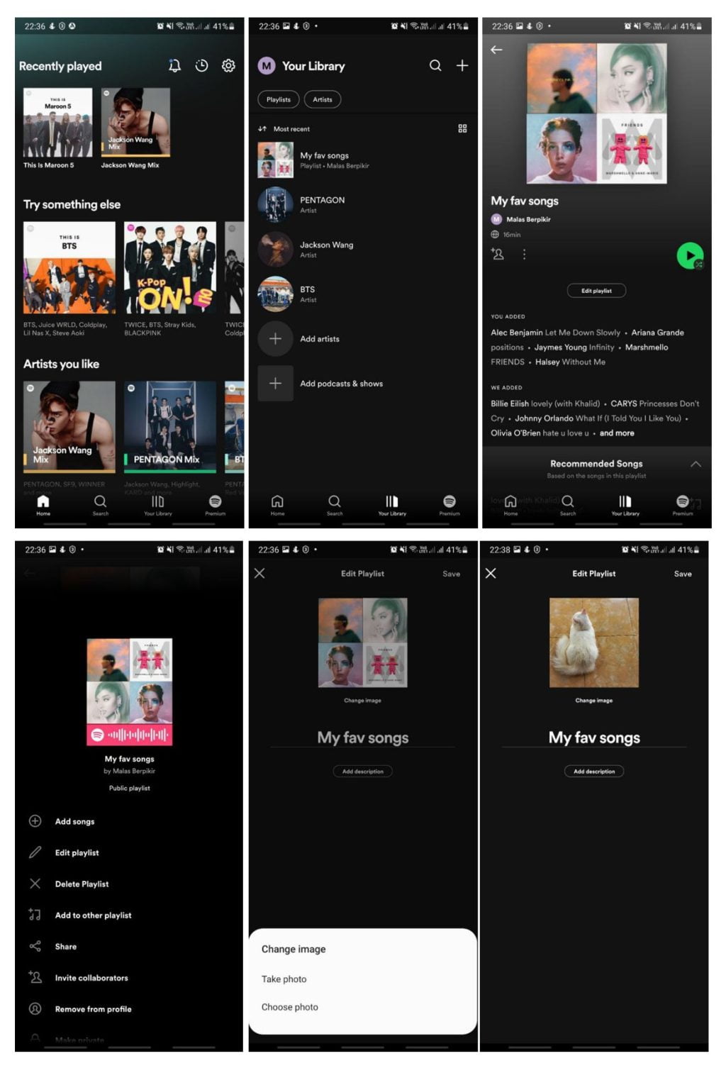 How to Change a Playlist Thumbnail In Spotify on Android and iOS 1