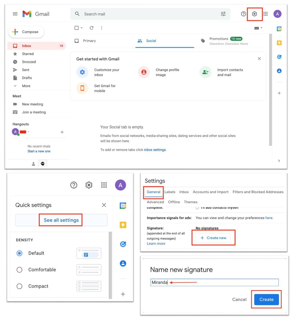 How to Change Your Personal Signature in Gmail from Web Browser