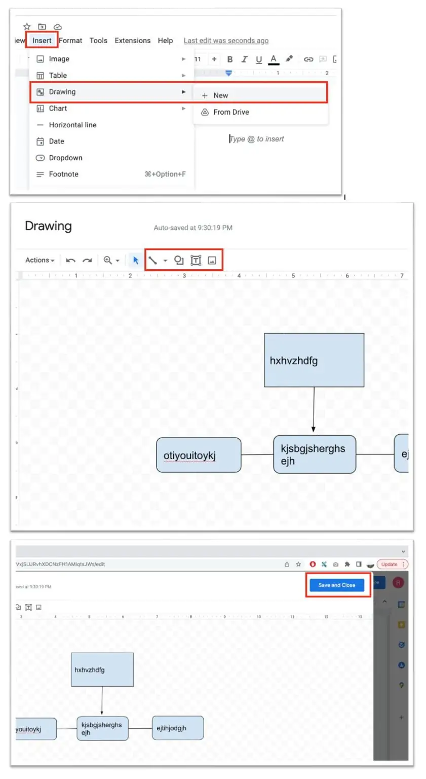 How to Create Flowchart in Google Docs