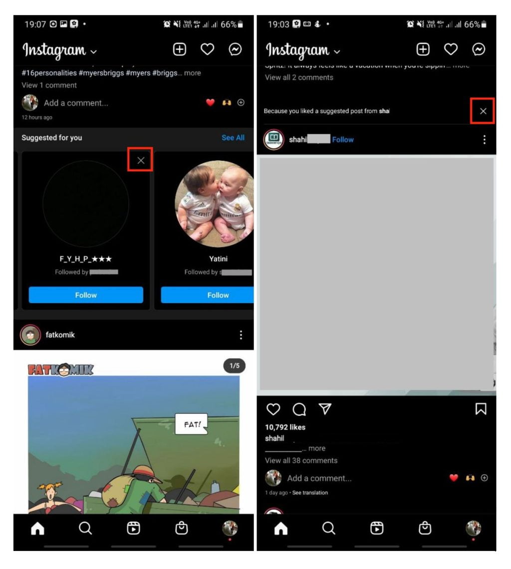 How to Get Rid and Disable Instagram Follow Suggestions