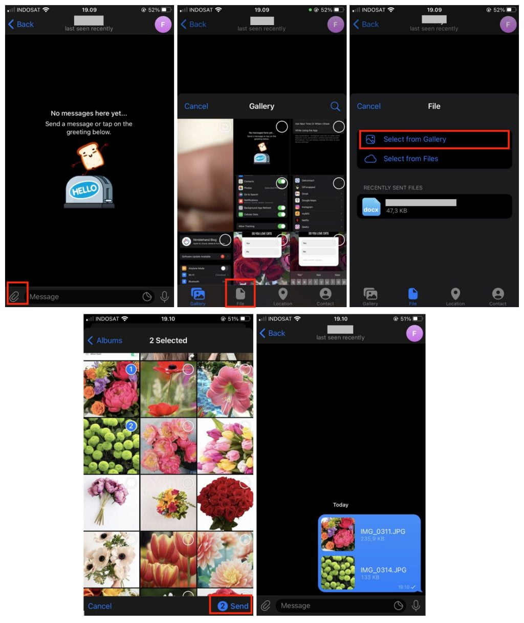 How to Send Uncompressed Photos and Videos on Telegram Mobile Apps 2