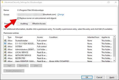 How To Open The WindowsApps Folder