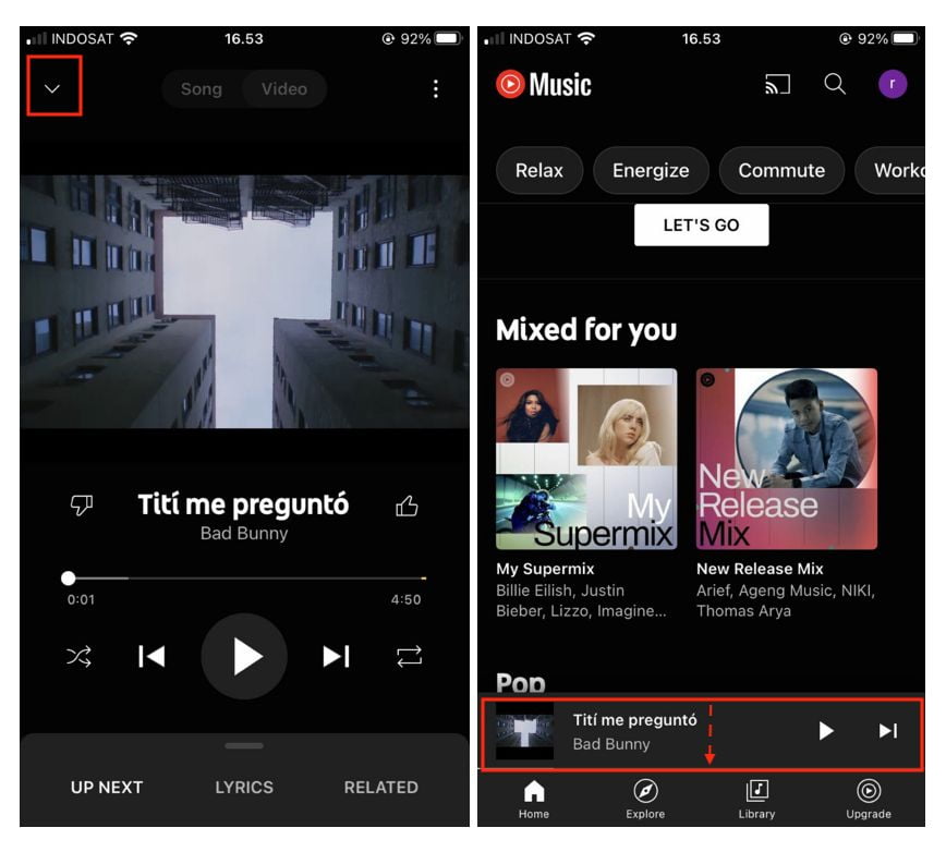 How to Clear the Queue in YouTube Music from iPhone