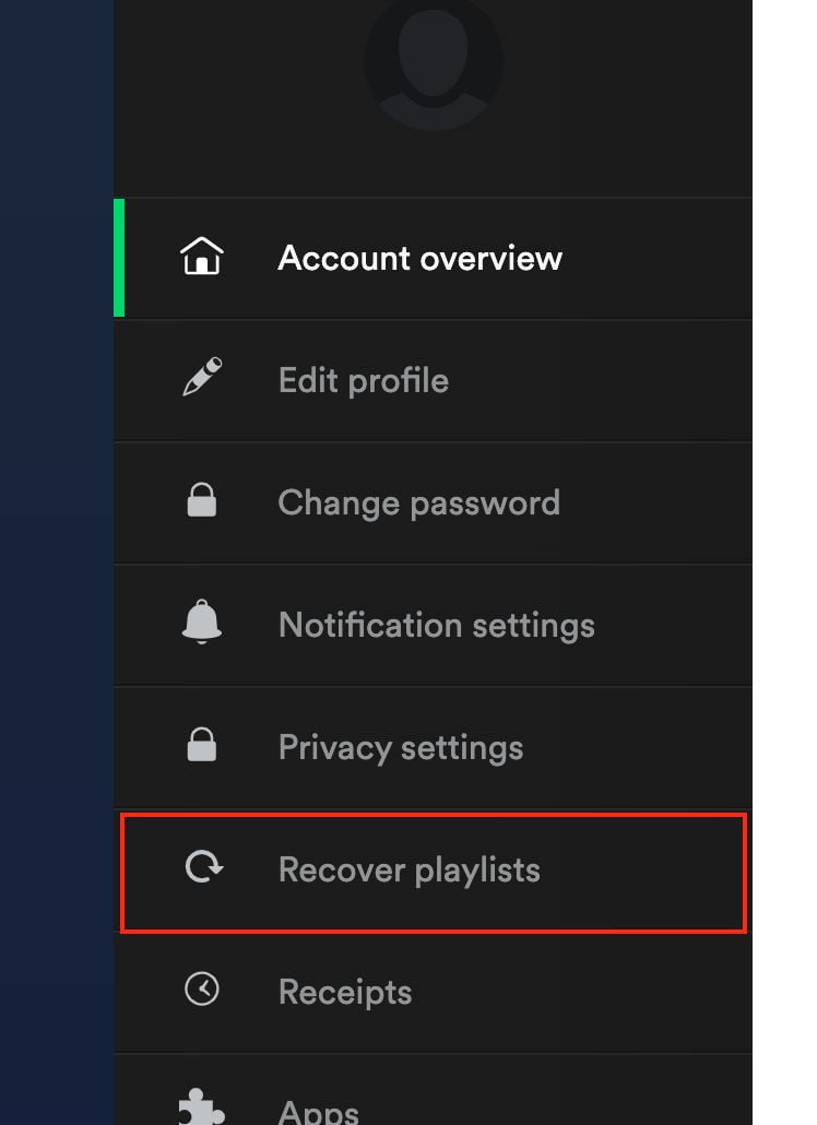 How to Recover Deleted Playlists on Spotify via Web Browser 1