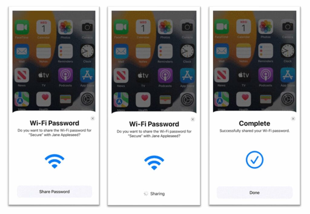 How to Share Wi Fi Password That You Connected from iPhone 1