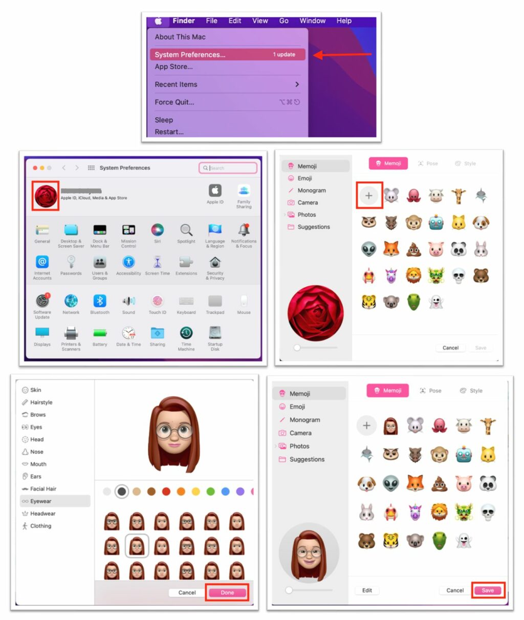 How to Use Animated Memoji for Your Mac User Profile on the Lock Screen