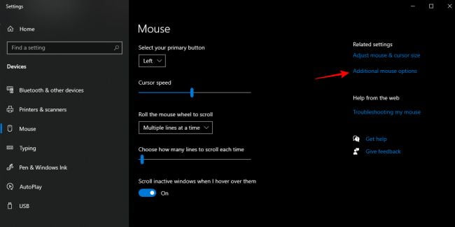 How to Change Cursor Icon on Windows 10